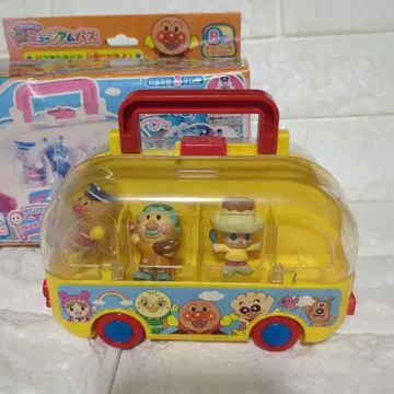 레어! 호빵맨 뮤지엄 NEW 뮤지엄 버스 인형 6개