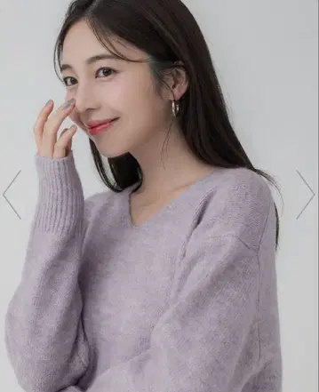 코카 보들보들 야크풍 V넥 풀오버 니트 2세트!