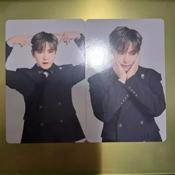 려욱 업그레이드 트레이딩 카드 2장 세트