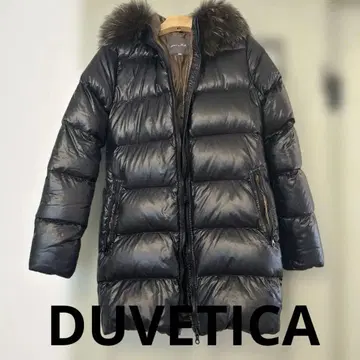 DUVETICA 블랙 다운 자켓 40