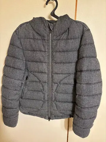 Herno 후드 부착 그레이 다운 자켓