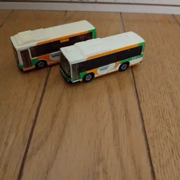 버스 미니카 2대 세트