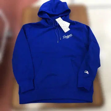 Dodgers 속기모 후드티 파랑 L 사이즈