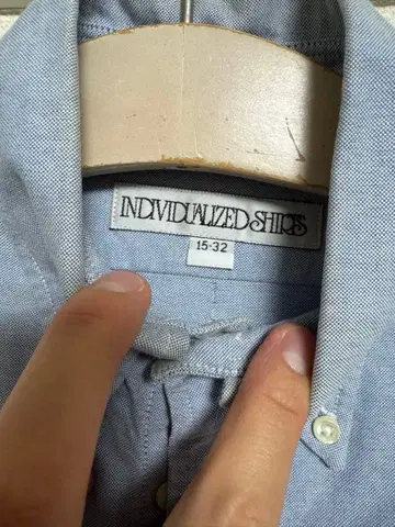 INDIVIDUALIZED SHIRTS 긴팔 셔츠 15-32