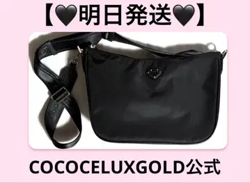 최종 가격 인하 COCOCELUXGOLD 포코노 나일론 하프문 디자인 백