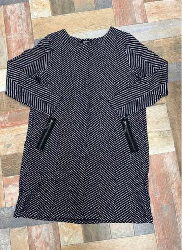 보더 스트라이프 튜닉 원피스 여성용