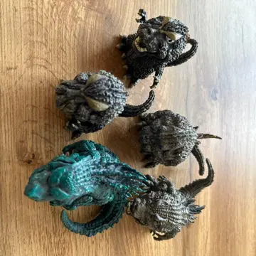 고질라 피규어 5체 세트