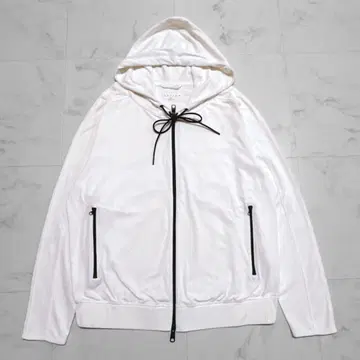 띠어리 집업 후드티 헬스복 러닝 화이트 요가