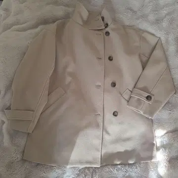 RAYCASSIN 베이지 롱 코트