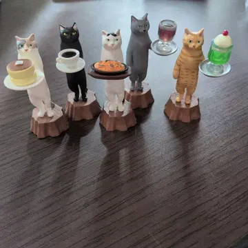 고양이 순수다방 가챠 컴프세트