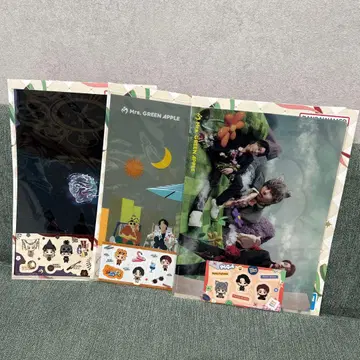 제일복권 미세스 그린애플 H상 클리어 파일&스티커 시트