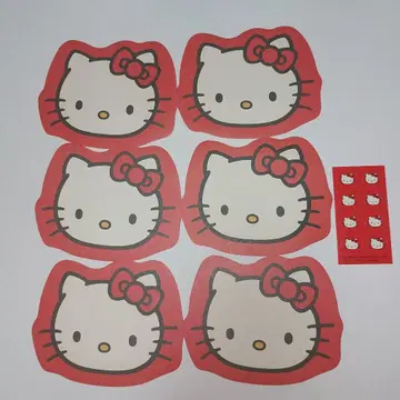 헬로키티 복주머니 6개 세트 레트로
