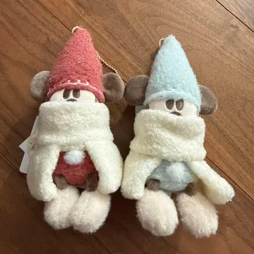 디즈니 크리스마스 2025 릴린린 인형 배지 바 2종