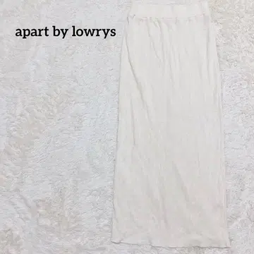 아파트 바이 로리즈 리브 니트 롱 스커트 F 허리밴딩 성인용