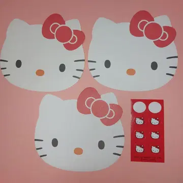 헬로키티 복주머니 3개 세트 레트로