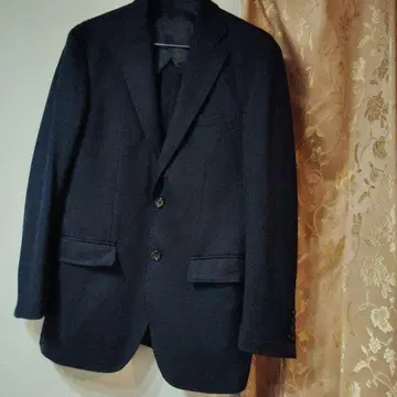 다크 네이비 비즈니스 자켓 울 혼방 cafe sofo