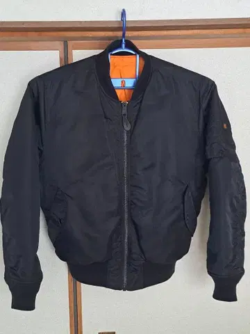 알파 MA-1 블랙 L 사이즈