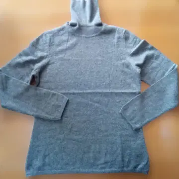 택 포함 새상품! 캐시미어 100% 그레이 터틀넥 니트 스웨터 긴팔