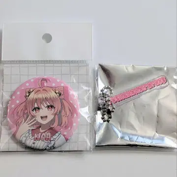 컬러풀 피치 노아 캔뱃지 테롭 키링 전시회 뮤지엄