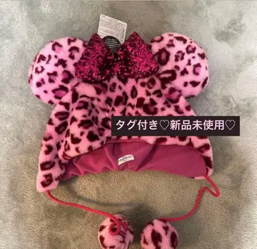 레오파드 무늬 팬캡