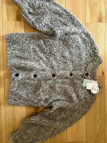 hideka 콜라보 시마무라 그레이 2WAY 가디건