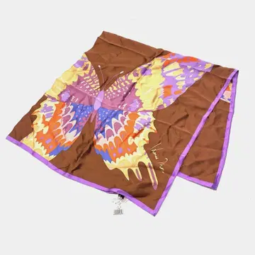 새상품 HANAE MORI 나비 스카프 2966