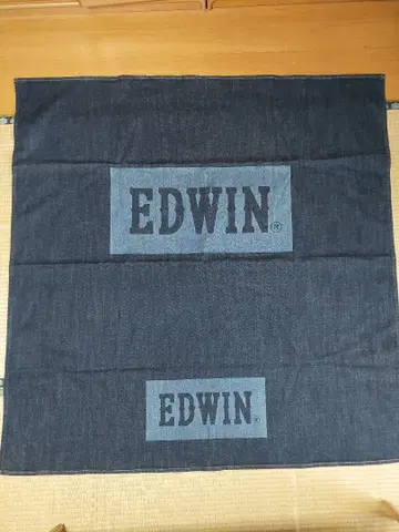 에드윈 [ EDWIN ] 로고 데님 원단 배너