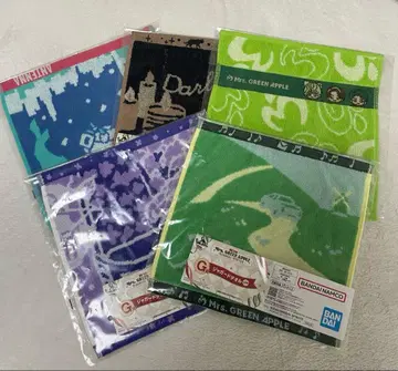 제일복권 Mrs. GREEN APPLE G상 자카드 타월 5개 세트