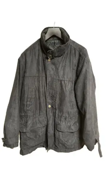 London fog 스웨이드 자켓 블랙