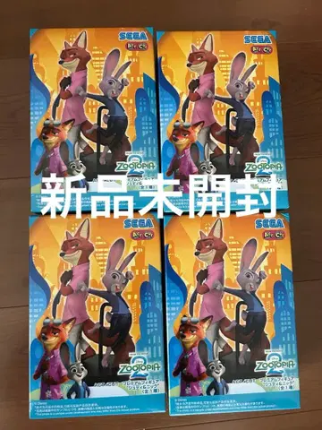 주토피아2 ACT/CUT 프리미엄 피규어 주디 & 닉 4개