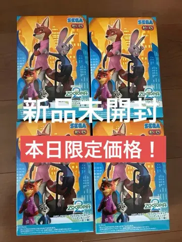 주토피아2 ACT/CUT 프리미엄 피규어 주디 & 닉 4개