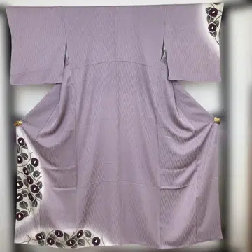 연보라색 호몬기 꽃무늬 가드 가공