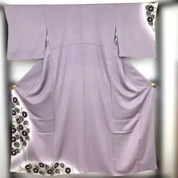 연보라색 호몬기 꽃무늬 가드 가공