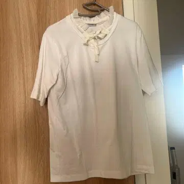 coudre 쿠두르 카네코 아야 콜라보 프릴 옷깃 T셔츠 일본제