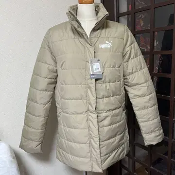 [ 미사용 새상품 ] PUMA 베이지 다운 자켓 ( 택 포함,