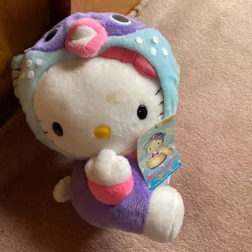 야마구치 한정판 헬로키티 복어 봉제 인형