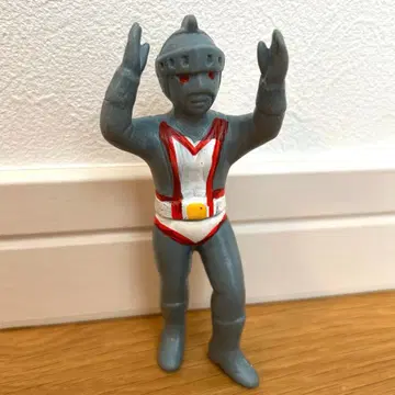 타카토쿠제 실버 가면 피규어 빈티지 레트로 소프트 비닐 인형