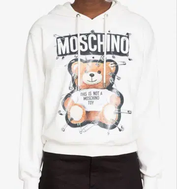 MOSCHINO 후드티 브랜드 로고 후드티