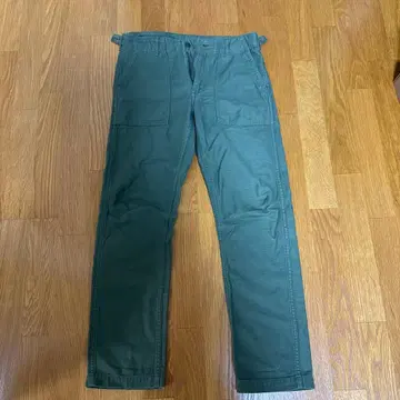 orslow 오어슬로우 퍼티그 팬츠 베이커 팬츠 슬림 사이즈 1