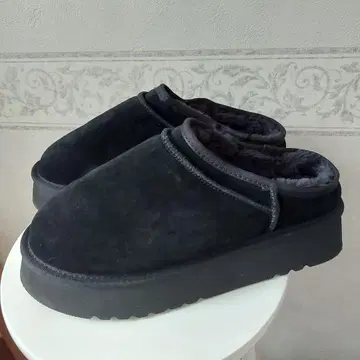 ORiental TRaffic 통굽 무스탕 슬립온 슈즈 LL