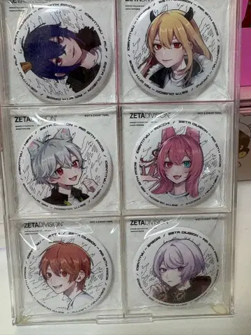 ZETADIVISION 제5인격 ZETA 캔 배치 세트