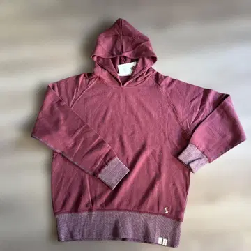 택 포함 새상품 Paul Smith 와인 레드 후드 부착 후드티 M