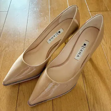 [ DIANA ] 스틸레토 펌프스(21.5cm) 베이지