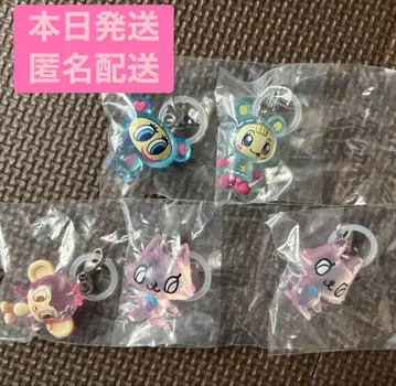 블루베리에짱 나루미야 캐릭터즈 메지루시 액세서리 5점
