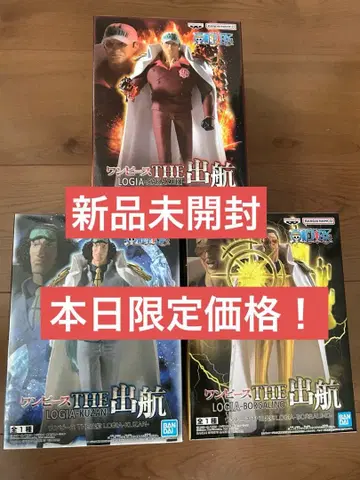 원피스 THE 출항 LOGIA 삼대장 피규어 3종 세트