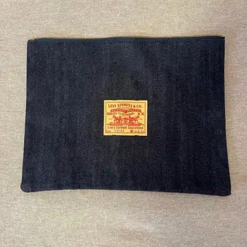새상품 LEVI'S 501XX 데님 클러치백