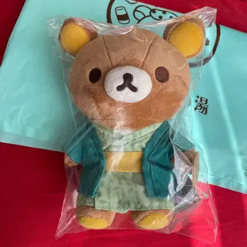 리락쿠마 봉제 인형 아라시야마 리락쿠마노유 한정판