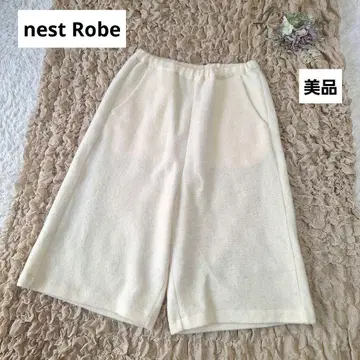 [ 새상품급 ] 네스트로브 울 이지 팬츠 아이보리 프리 사이즈