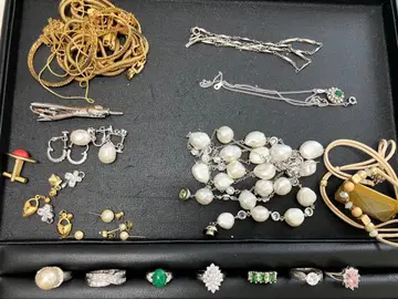 주얼리 세트 정리품 금제 불명 목걸이 귀걸이 반지