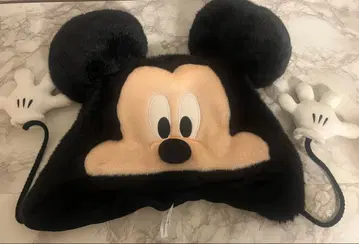 [새상품급] 미키마우스 퍼 캡